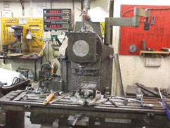 Cutting the sheet for the CNC mill